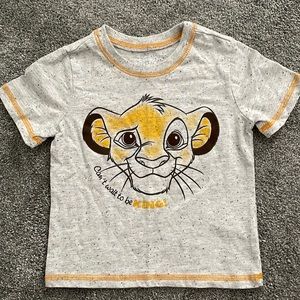 🌹Disney Lion King Simba top size 18 months